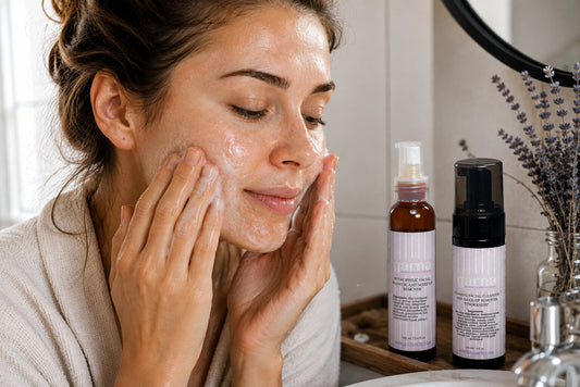 Gentle Double Cleanse for Sensitive Skin | Garna Face Care