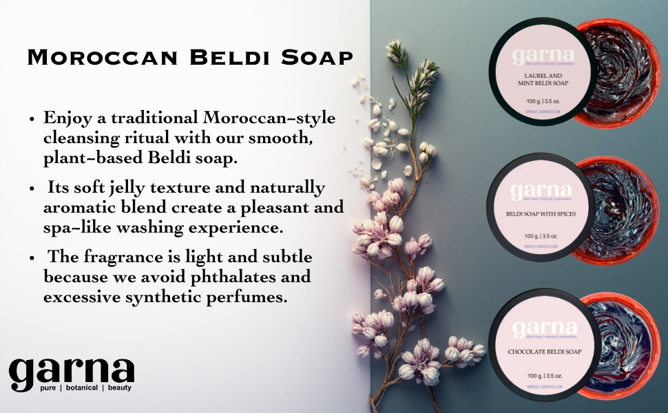 Spice Beldi Soap by Garna (100g) – Moroccan black soap paste (beldi), photo 8