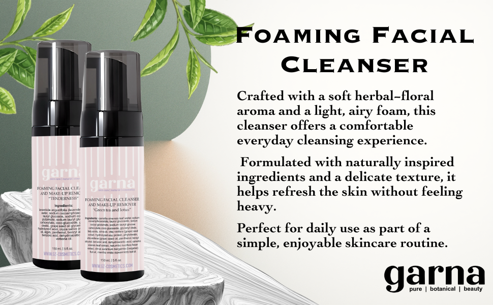 Foaming Facial Cleanser by Garna – foaming face cleanser, photo 8