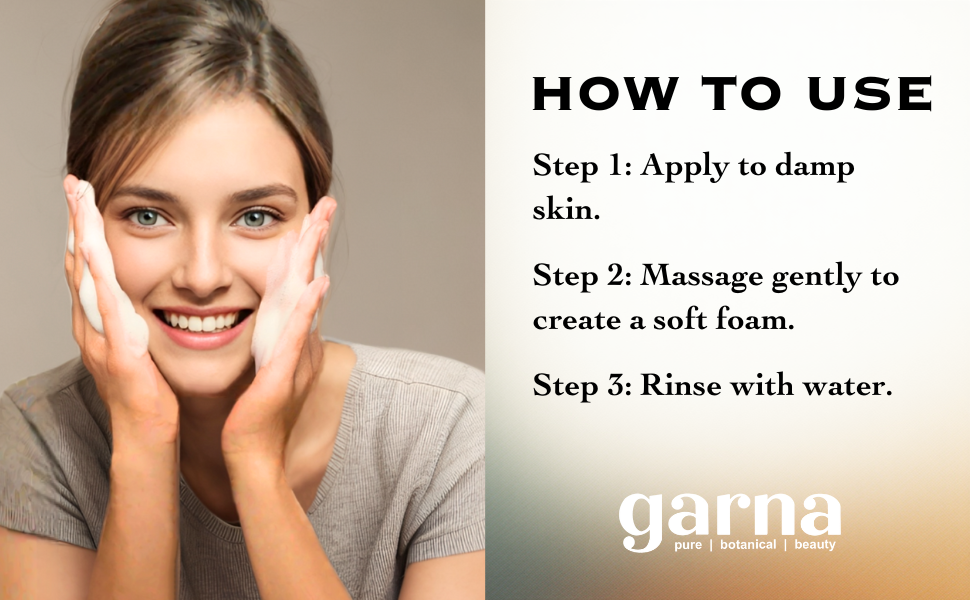 Foaming Facial Cleanser by Garna – foaming face cleanser, photo 9
