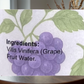 Grape Hydrosol Mist 250ml for Face & Hair by Garna, botanical product photo
