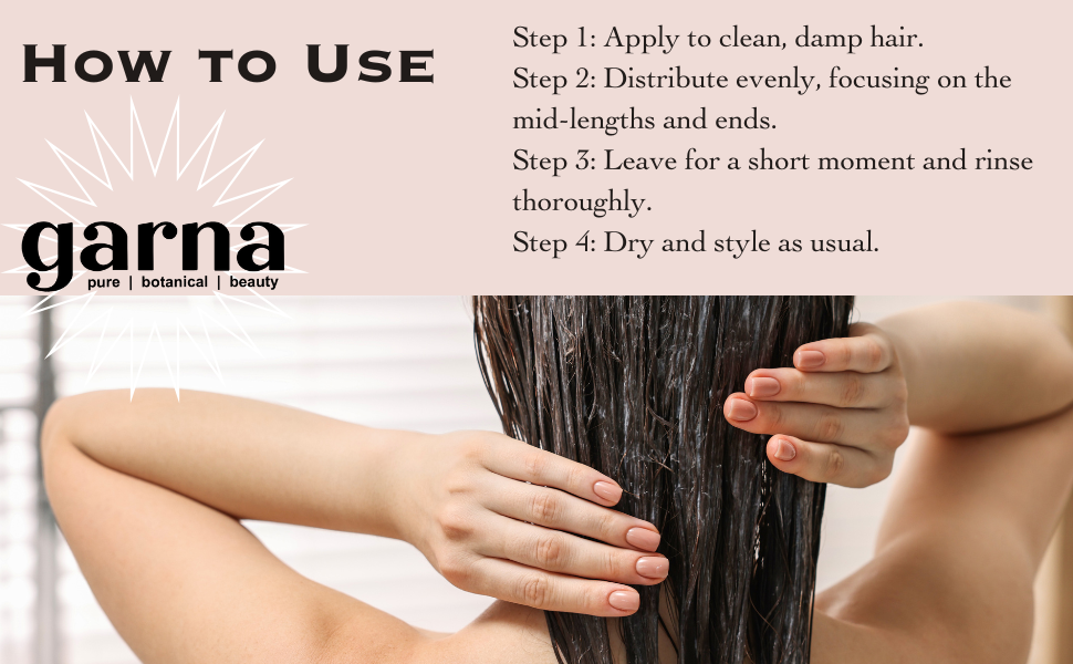 Sea Gifts Hair Balm by Garna (100g) – creamy hair conditioner balm, photo 9