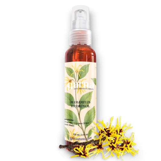 Witch Hazel Water 100 ml Hydrosol by Garna – light botanical for a fresh