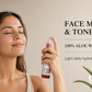 Eau hydrolat d'aloès de Garna – 946 ml d'eau botanique dans une simple bouteille