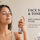 Cornflower Water Face Mist Spray 250 mL (8.4 fl oz) – Floral Hydrosol for Face & Hair, Lightweight Daily Mist