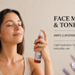 Brume d'hydrolat de lavande de Garna – brume florale douce pour le visage et les cheveux