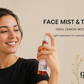Brume d'hydrolat de citron de Garna – une brume d'agrumes fraîche pour une routine quotidienne facile