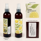 Lemon Water Face Mist Spray 250 mL (8.4 fl oz) – Citrus Hydrosol for Face & Hair, Lightweight Daily Mist