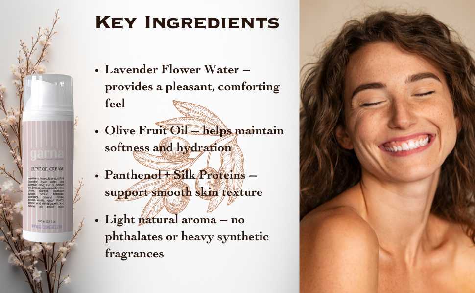 Olive Oil Face Cream by Garna – face cream, photo 10