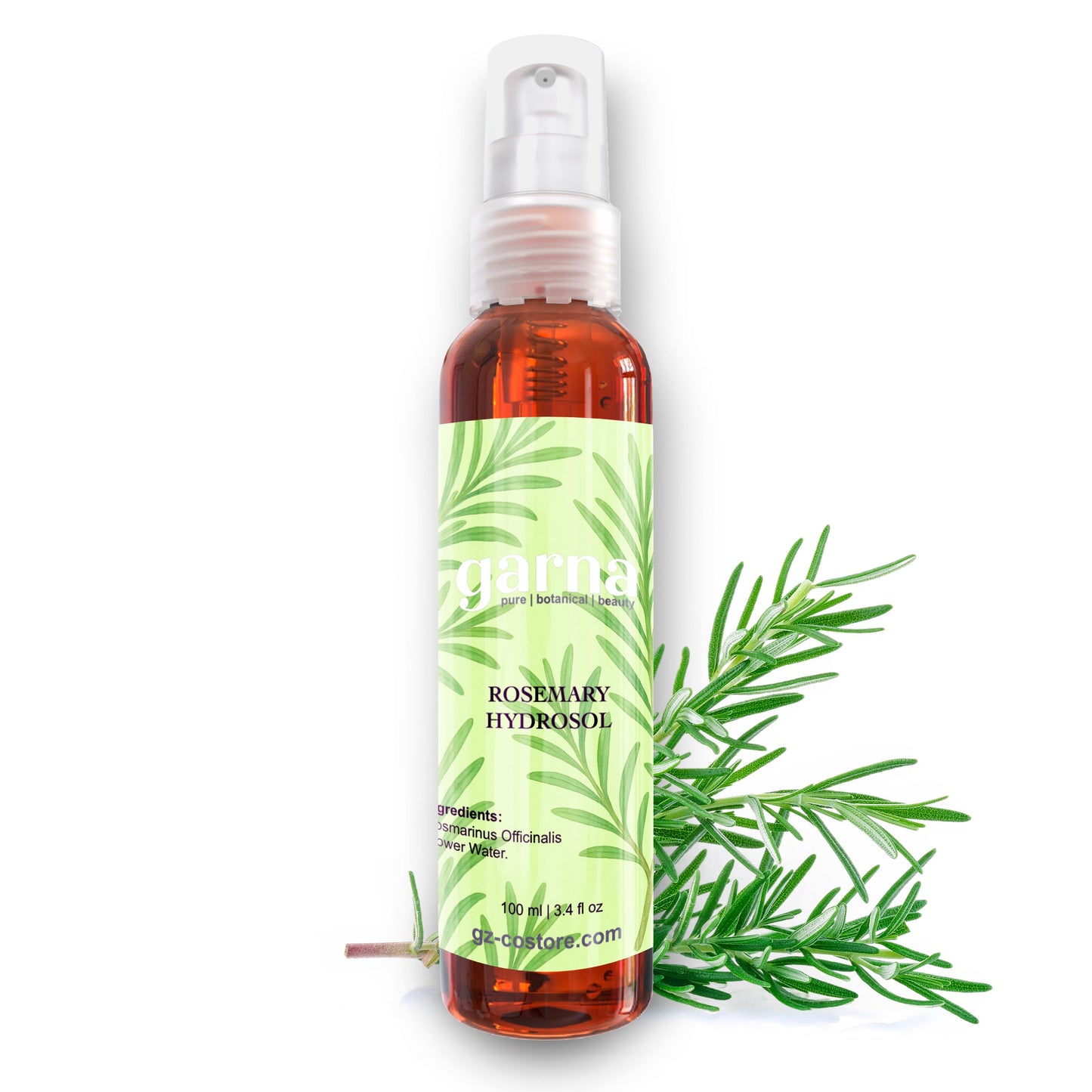 Rosemary Hydrosol Mist by Garna – hydrosol mist, photo 1