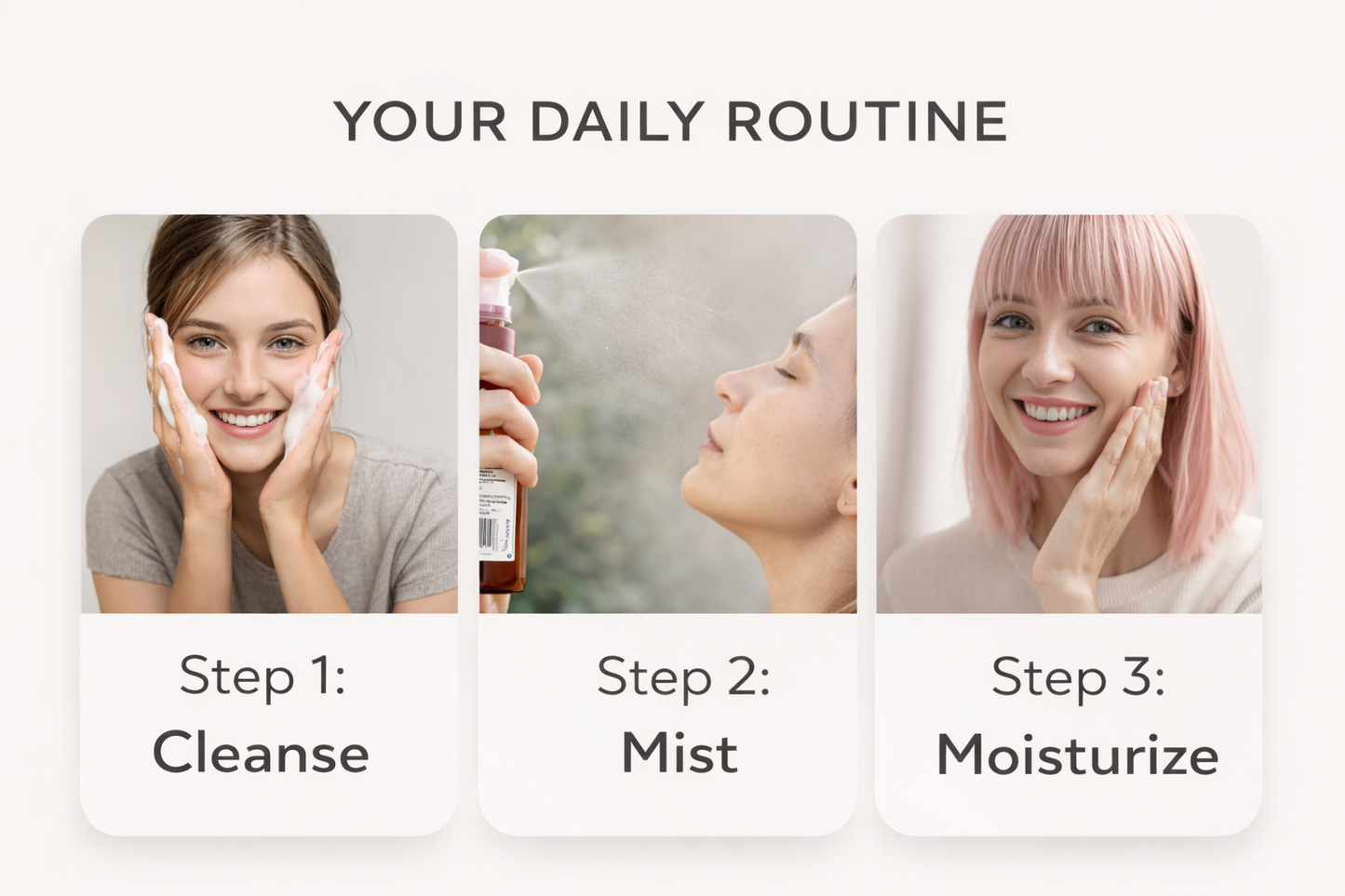Brume d'hydrolat de thym de Garna – Brume botanique pour le visage et les cheveux, à utiliser quotidiennement
