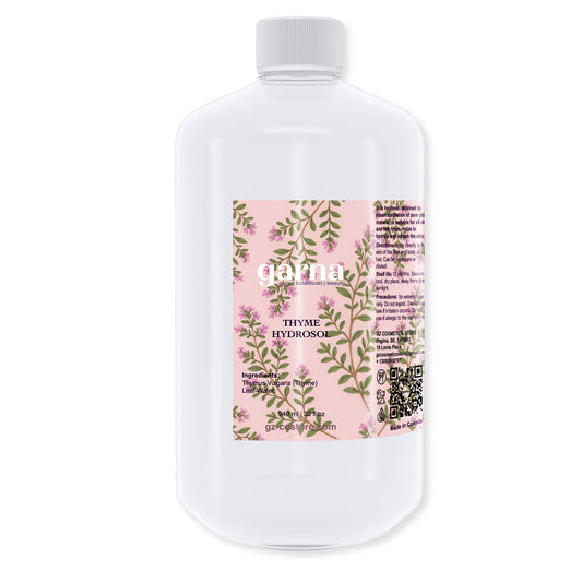 Thyme Hydrosol Hydrosol Water by Garna, 32 oz bottle, botanical hydrosol water