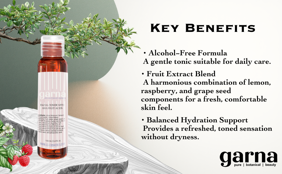 AHA Facial Toner by Garna – face toner, photo 8