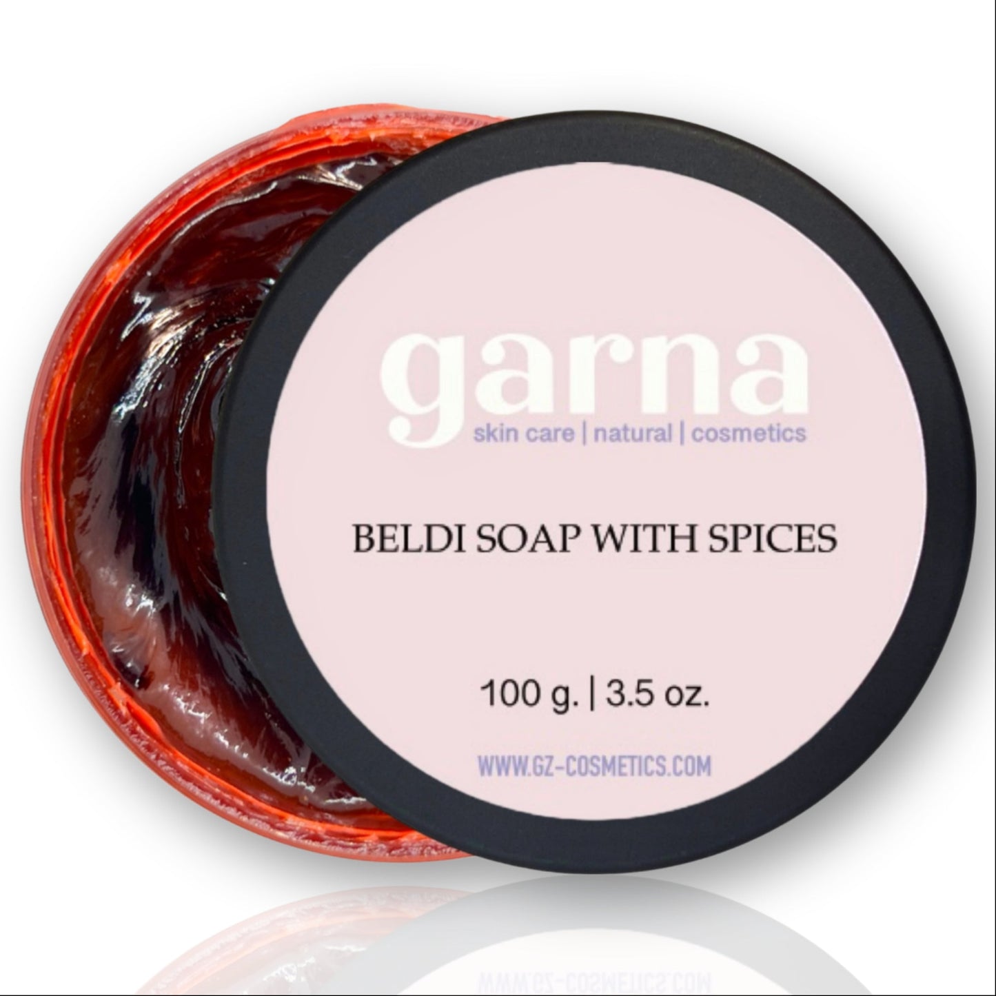 Spice Beldi Soap by Garna (100g) – Moroccan black soap paste (beldi), photo 1