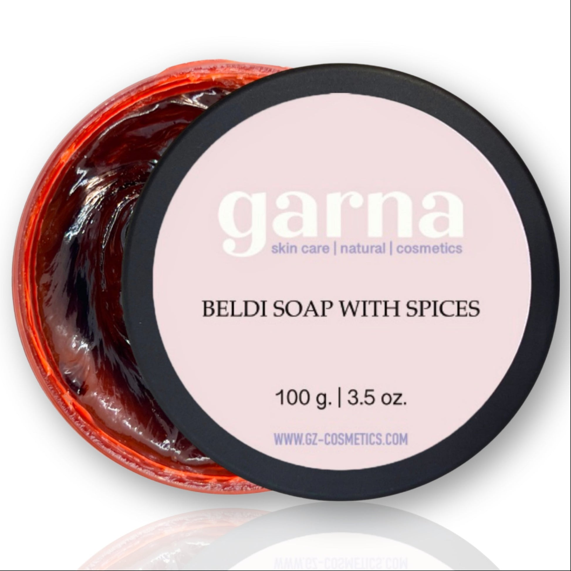 Spice Beldi Soap by Garna (100g) – Moroccan black soap paste (beldi), photo 1