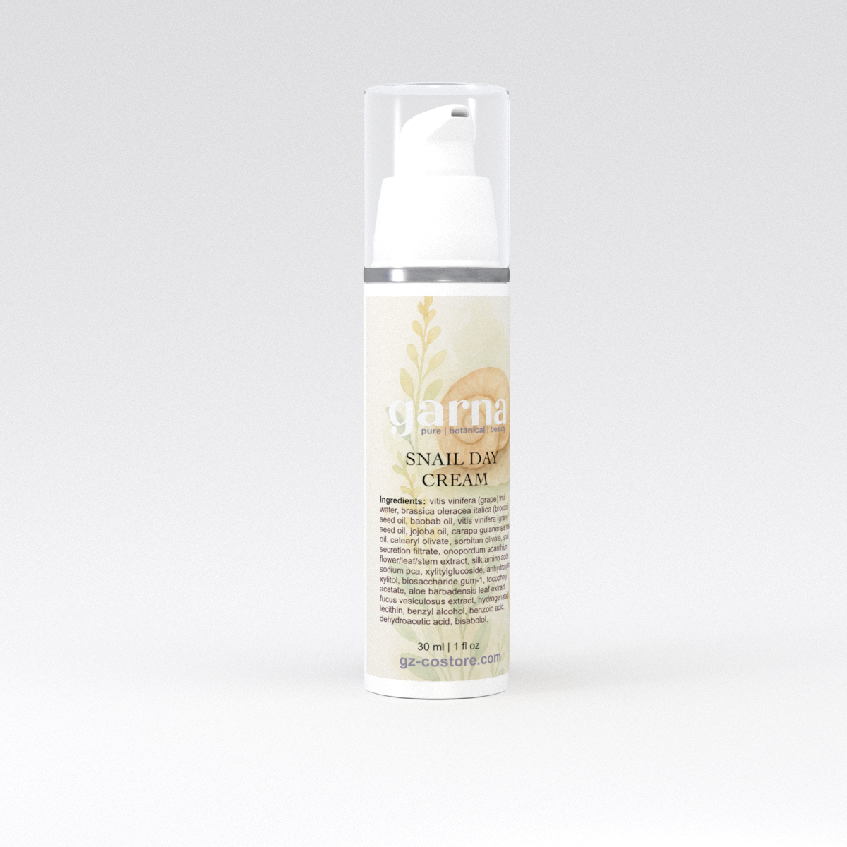 Snail Day Face Cream | Lightweight Daily Face Ritual by Garna