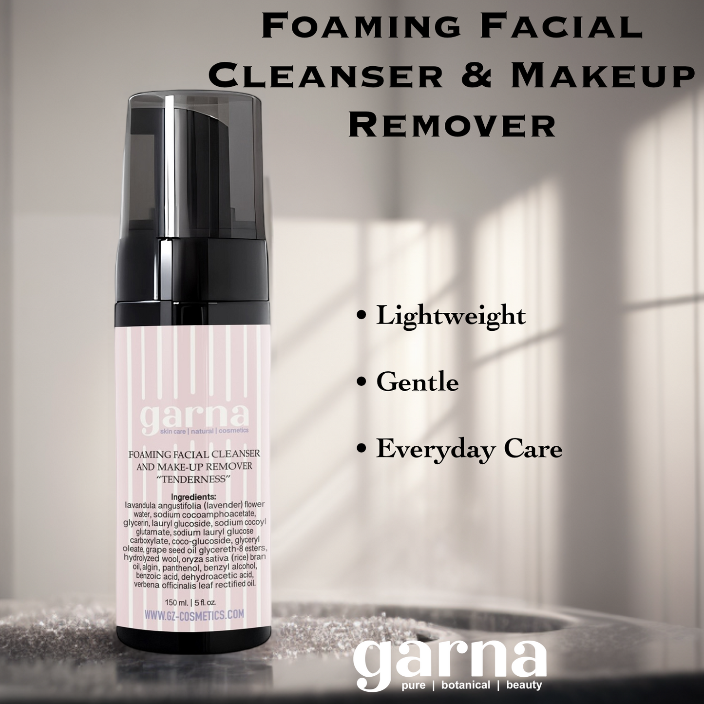 Foaming Facial Cleanser by Garna – foaming face cleanser, photo 2
