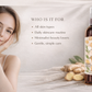 Ginger Hydrosol Mist by Garna 100 ml – Botanical face & hair mist for daily use