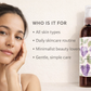 Eau hydrolat de raisin Garna – 946 ml d'eau botanique dans une simple bouteille