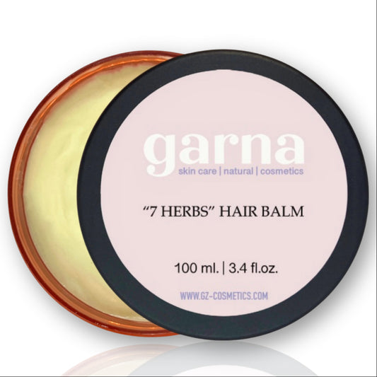 Seven Herbs Hair Balm by Garna (100g) – creamy hair conditioner balm, photo 1