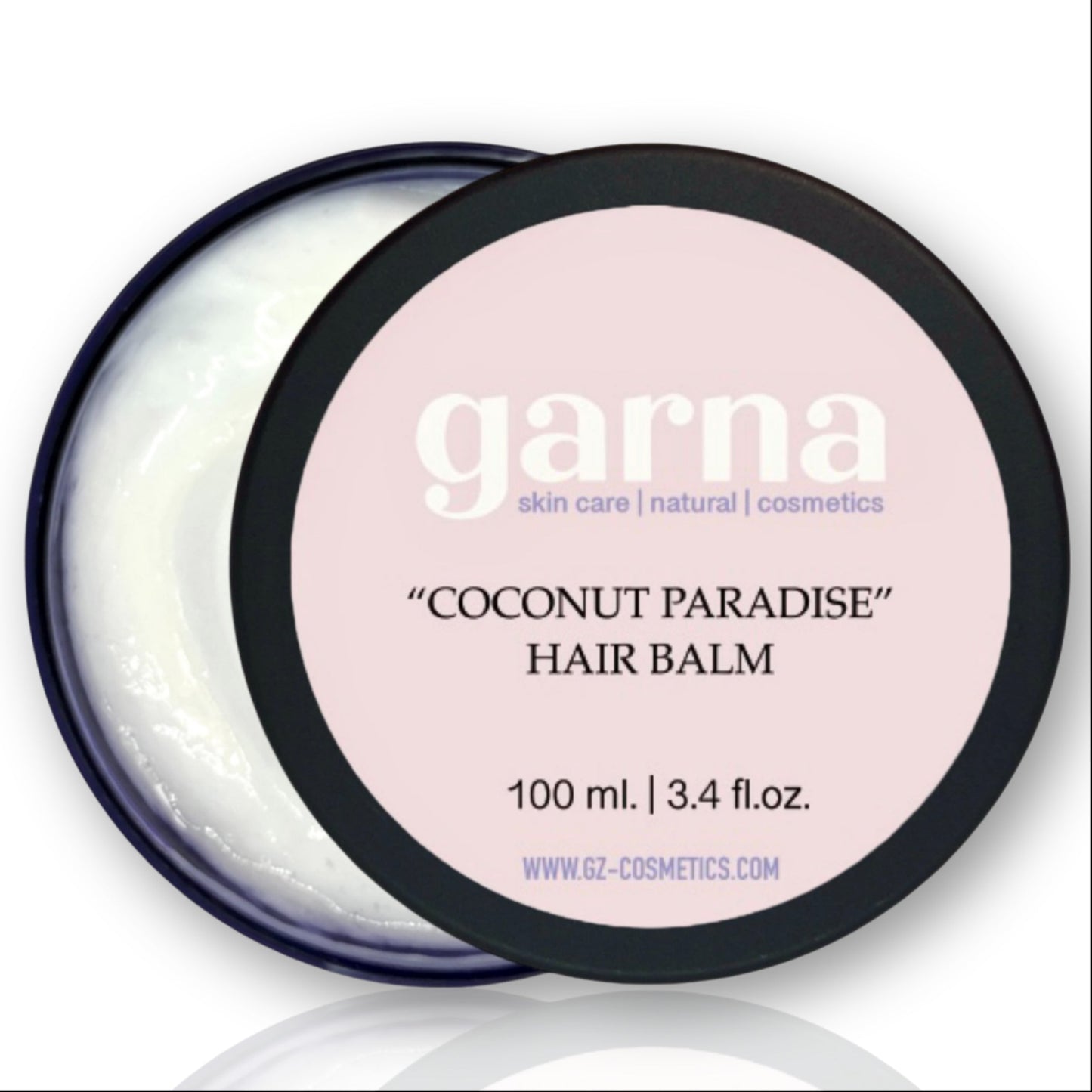 Coconut Paradise Hair Balm by Garna (100g) – creamy hair conditioner balm, photo 1