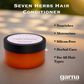 Garna Herbal Hair Conditioner: Seven Herbs 3.4 fl oz - Nourishing Hair Mask