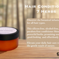 Garna Herbal Hair Conditioner: Seven Herbs 3.4 fl oz - Nourishing Hair Mask