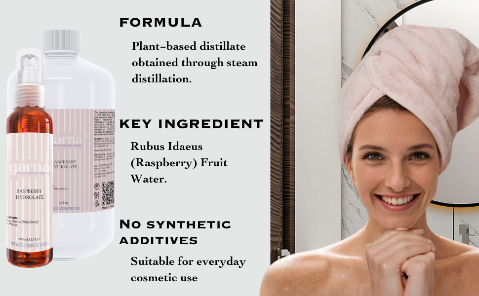 Raspberry Hydrosol Mist by Garna – hydrosol mist, photo 10
