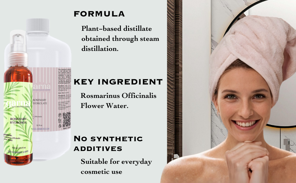Rosemary Hydrosol Mist by Garna – hydrosol mist, photo 10