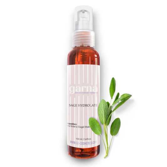 Brume hydrolat de sauge de Garna – Brume botanique pour le visage et les cheveux