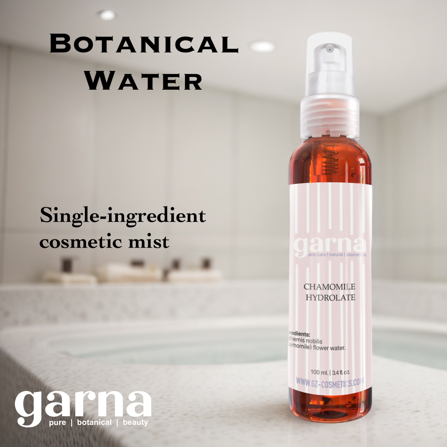 Chamomile Hydrosol Mist by Garna – hydrosol mist, photo 2