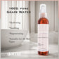 Garna Grape Fruit Water 3.4 fl oz: Natural Hydrating Toner Spray for Skin & Hair