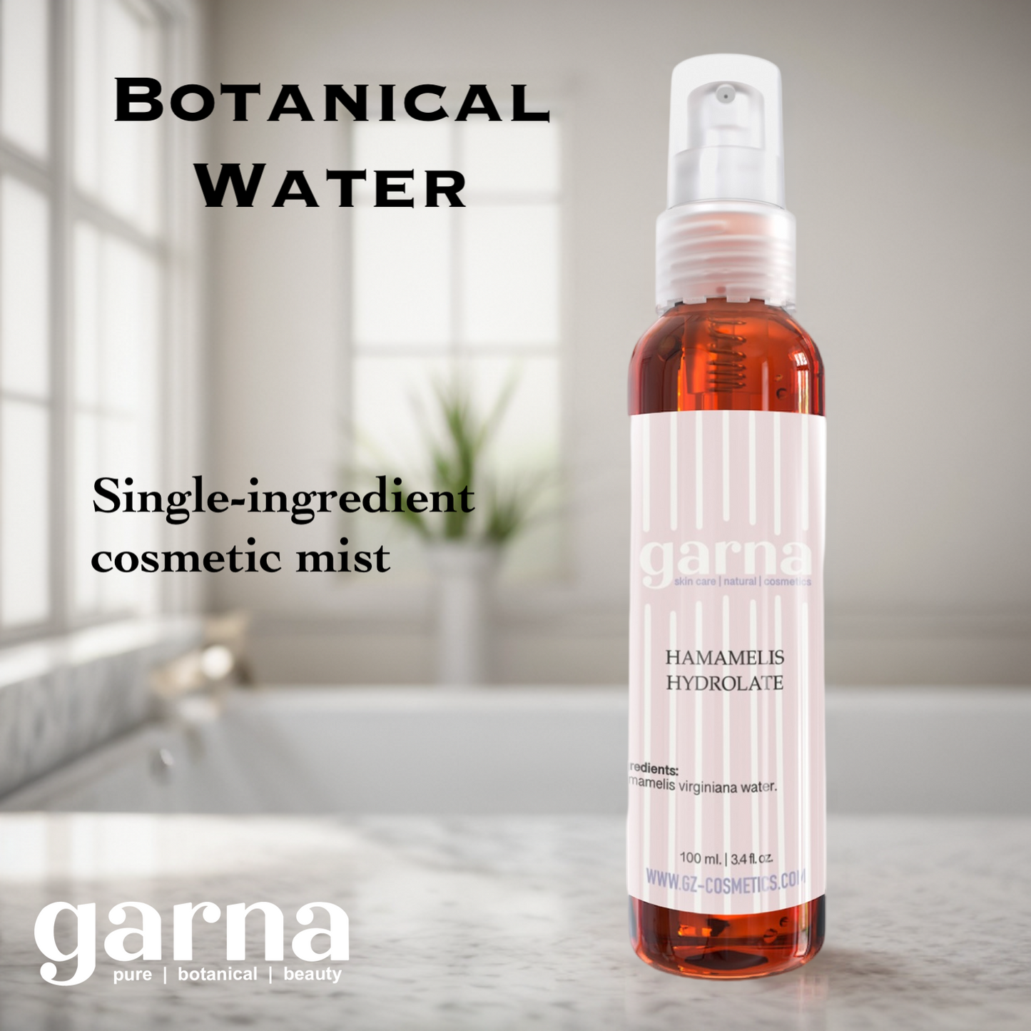 Witch Hazel Hydrosol Mist by Garna – hydrosol mist, photo 2