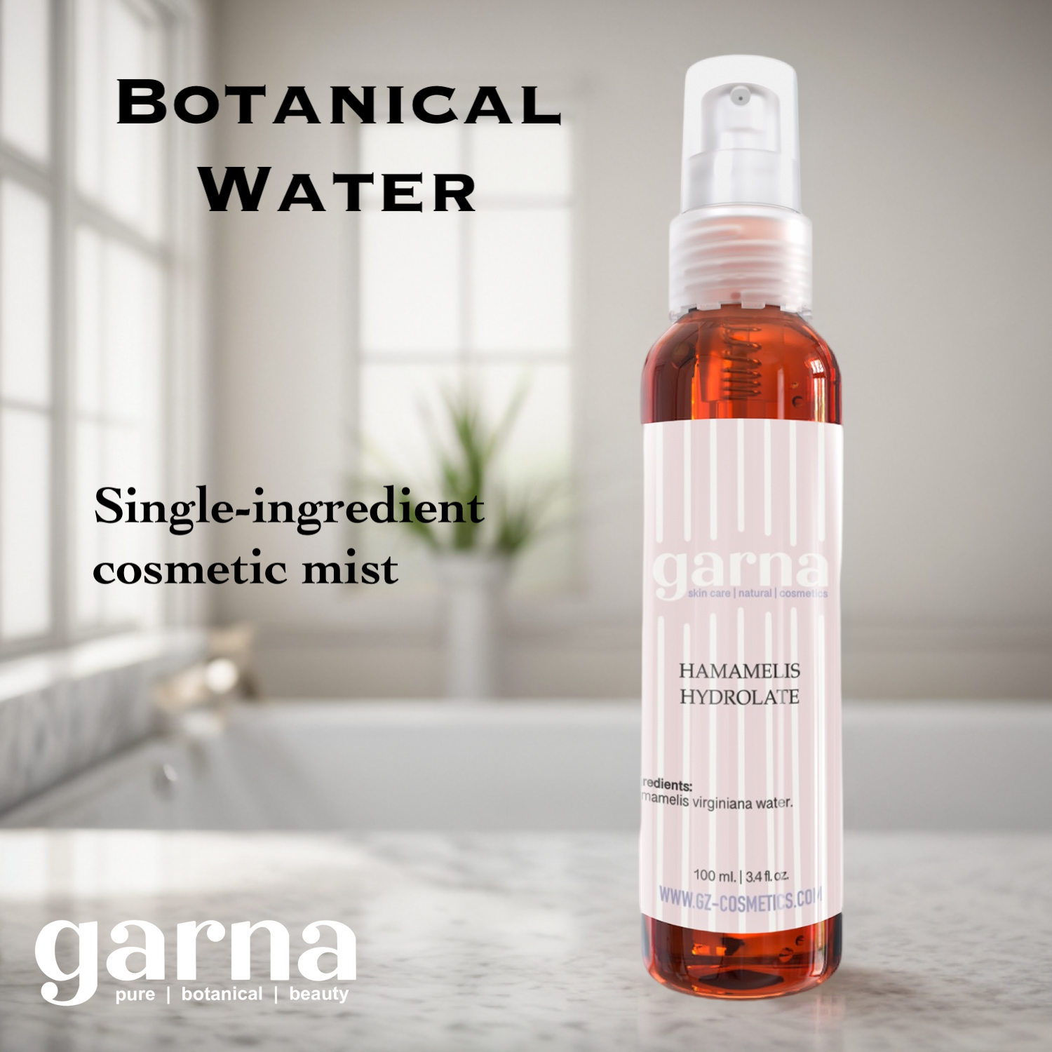 Witch Hazel Hydrosol Mist by Garna – hydrosol mist, photo 2