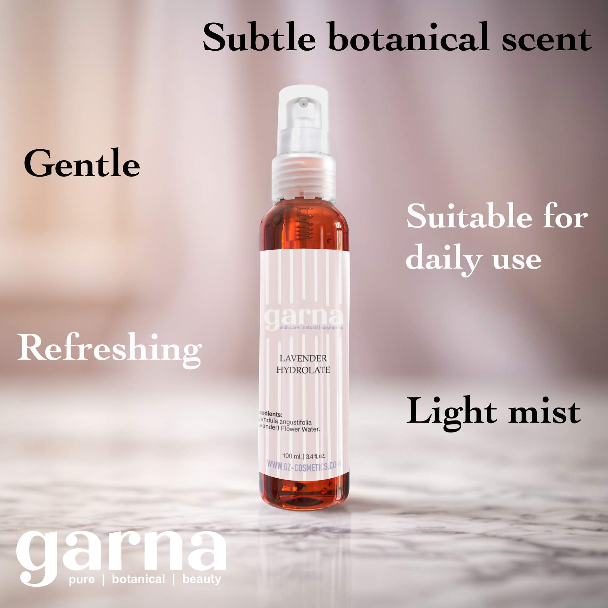 Lavender Hydrosol Mist by Garna – hydrosol mist, photo 3