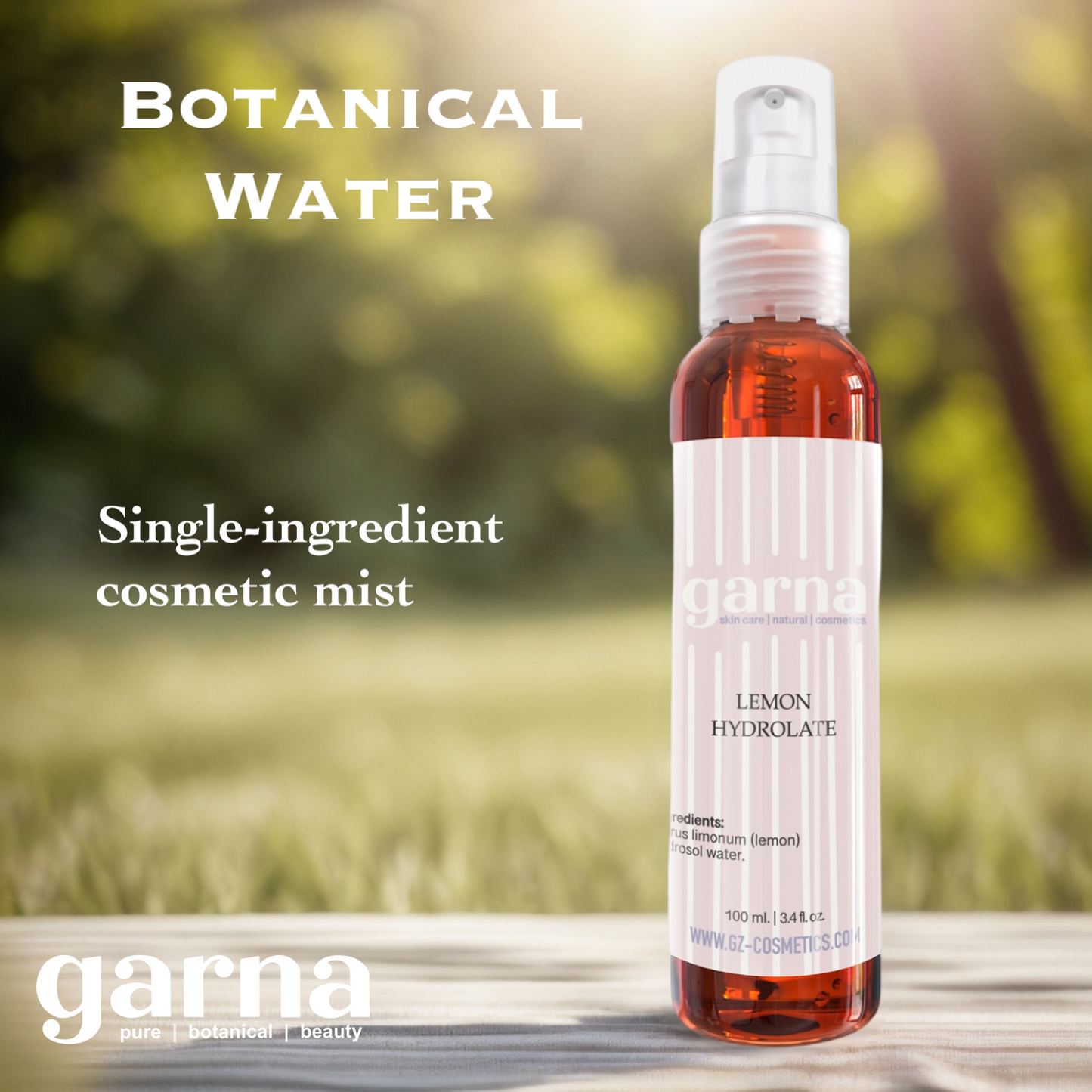 Lemon Hydrosol Mist by Garna – hydrosol mist, photo 2