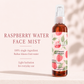 Raspberry Water 100 ml Hydrosol Mist by Garna – light botanical mist for face and hair