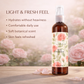 Hydrolat de rose de Garna – Soin botanique pour le visage et les cheveux