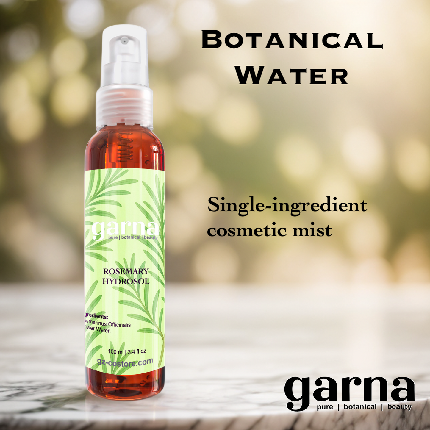 Rosemary Hydrosol Mist by Garna – hydrosol mist, photo 2