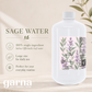 Eau hydrolat de sauge de Garna – 946 ml d'eau botanique dans une simple bouteille