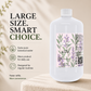 Eau hydrolat de sauge de Garna – 946 ml d'eau botanique dans une simple bouteille