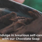 Garna Chocolate Scented Soap Bar 3.5 oz Moisturizing and Gentle Formula