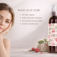 Raspberry Water 100 ml Hydrosol Mist by Garna – light botanical mist for face and hair