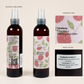 Raspberry Water 100 ml Hydrosol Mist by Garna – light botanical mist for face and hair