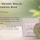 Garna Seven Herbs Solid Shampoo Bar, 100g/3.5 oz, All Hair Types, Nourishing & Plant-Based