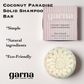 Coconut Solid Shampoo by Garna (100g) – solid shampoo bar, photo 2