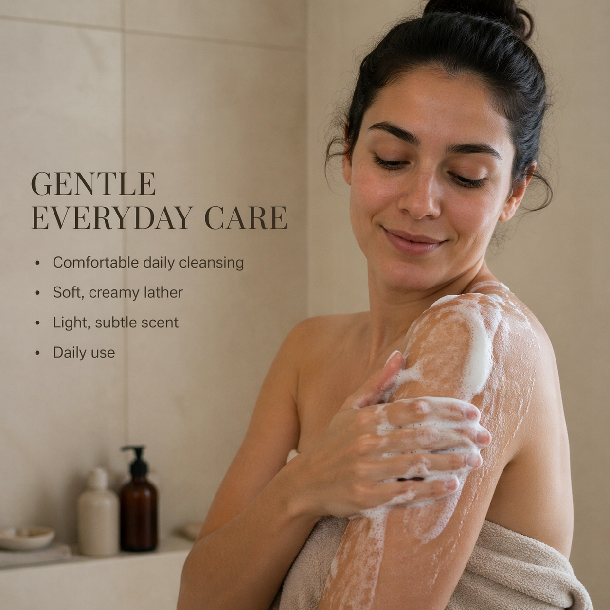 Lavender Castile Soap Bar by Garna – Handmade bar soap for daily use