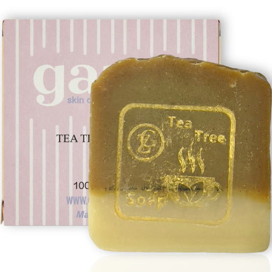 Tea Tree Soap Bar by Garna, handmade bar soap – clean tea tree scent, photo 1