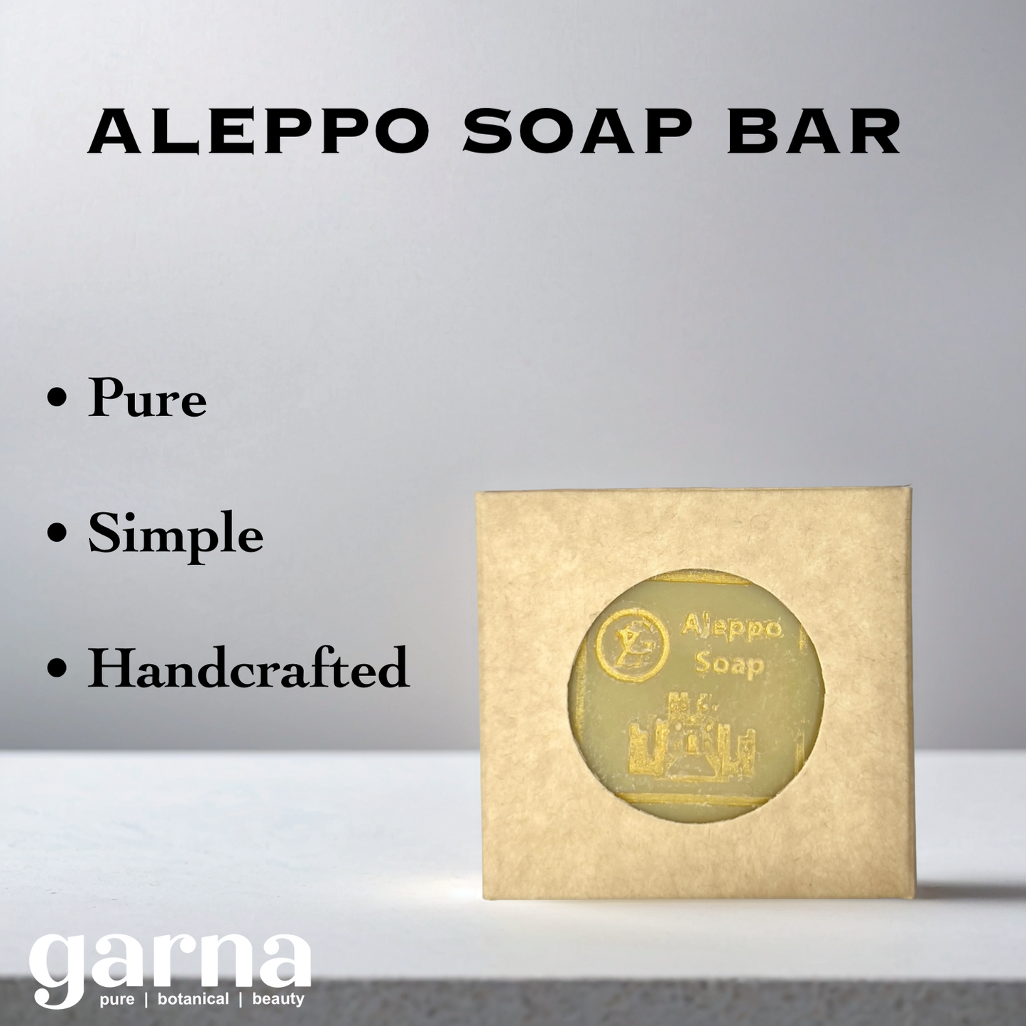 Savon d'Alep de Garna – Savon artisanal inspiré des traditions