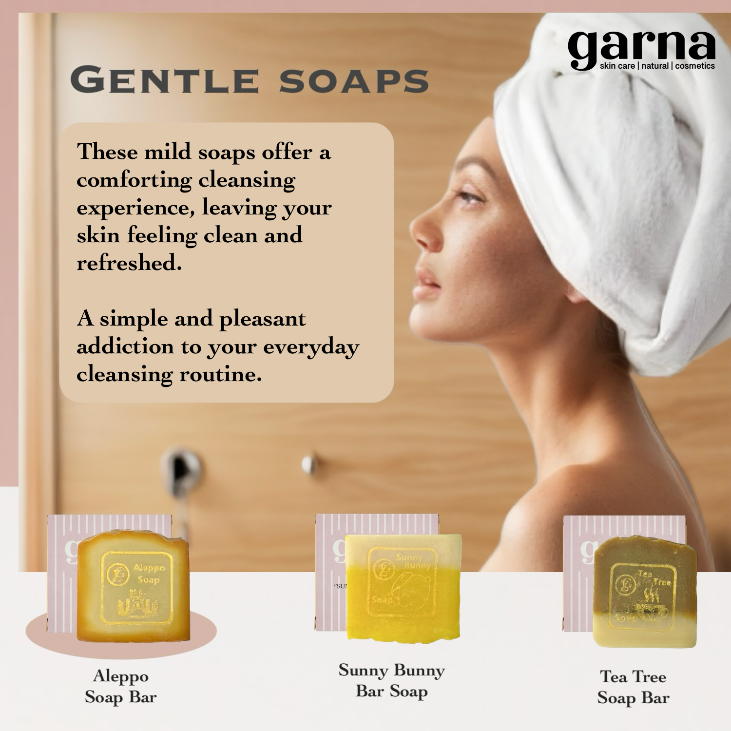Aleppo Soap Bar by Garna, handmade bar soap – earthy, traditional scent, photo 6